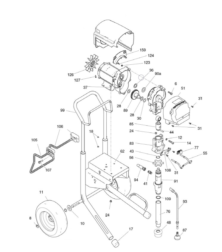 Graco Ultra Max 695 standard at Sprayman UK SpraymanUK